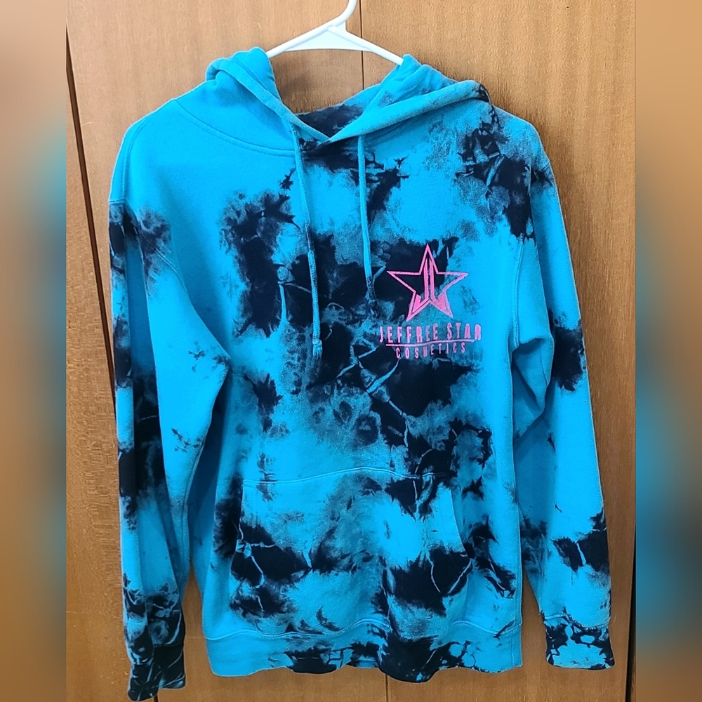 Jeffree Star Blue Tie Dye Hoodie Unisex